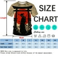 thumbnail image 4 of QTAGTESS Samurai Anime T-Shirt for Men Japanese Warrior Graphic Tee with Red Sun Japan Style Manga Art Shirt Asian Ink Art Short Sleeve Shirt, 4 of 7