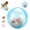 Blue, variant on 2026 New Self-Rolling Interactive Cat Ball Realistic Animal Automatic Moving Rolling Cat Ball 360° Rolling Spin Moving Cat Ball Fun Indoor Interactive Pet Ball for Cats Dogs Chasing