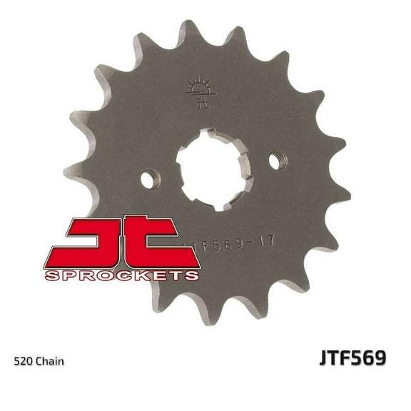 JT Steel Front Sprocket 17T for Street KAWASAKI KZ250 C1, C2 1980-1981