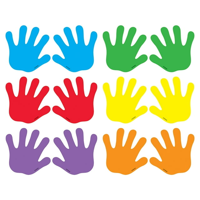 Mini Pack de Variétés d'Empreintes de Mains, 36 par Pack, 6 Packs
