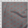 thumbnail image 4 of oneOone Viscose Chiffon Sky Blue Fabric Geometric Sewing Craft Projects Fabric Prints By Yard 42 Inch Wide, 4 of 4