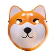 thumbnail image 2 of Máscara facial de Halloween,Máscara de Shiba Inu para cosplay,máscara de perro,Máscara de fiesta para disfraz de carnaval o Halloween,Máscara de cosplay de animales para festivales de, 2 of 8