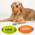 thumbnail image 4 of CSChome Pet Toy For Outdoor Training Pet Squeaky Toy Rugby Ball Shape Interactive Toy Vibrant Colors Easy to Clean Dog Teething Toy for Outdoor Play, 4 of 7
