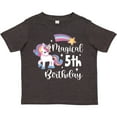 thumbnail image 3 of Inktastic Magical 5th Birthday Rainbow Unicorn with Star Boys or Girls Toddler T-Shirt, 3 of 5