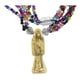 thumbnail image 2 of Collar Mazo Personal Santa Muerte Dorada Abundancia Dinero Curado, 2 of 4