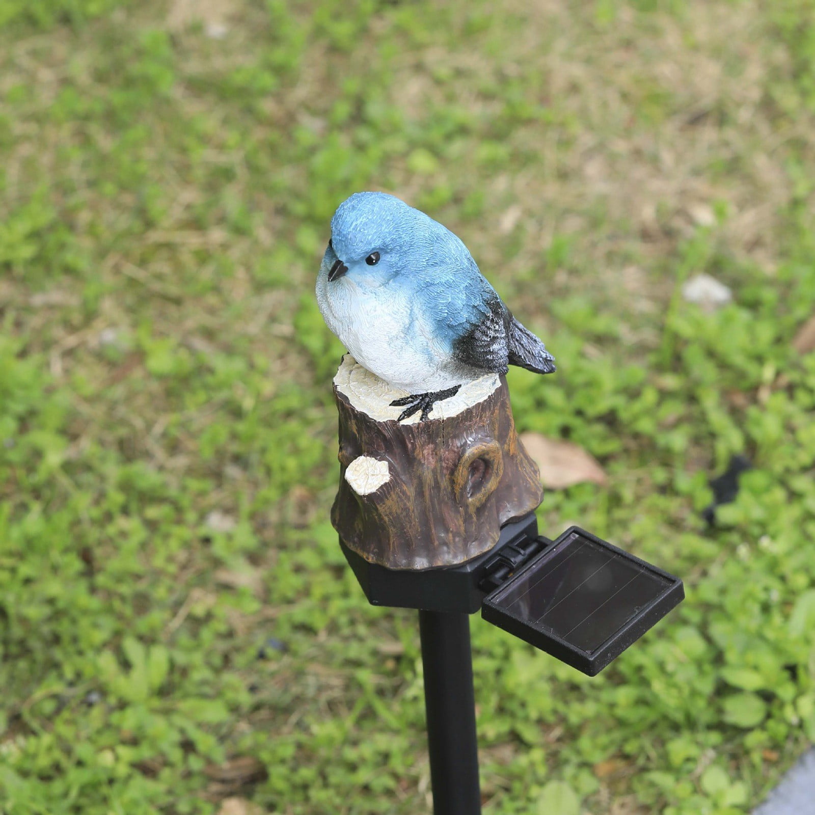 Solar Outdoor Ground Insert Light, Cute Animal Resin Light Stakes Ornaments, Solar Garden Lights Statues Decor, for Yard, Lawn, Pathway, Walkway, Gifts for Housewarming, Animal Lovers