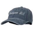 thumbnail image 2 of Washington D.C. Embroidered Washed Cotton Twill Cap - Navy OSFM, 2 of 5