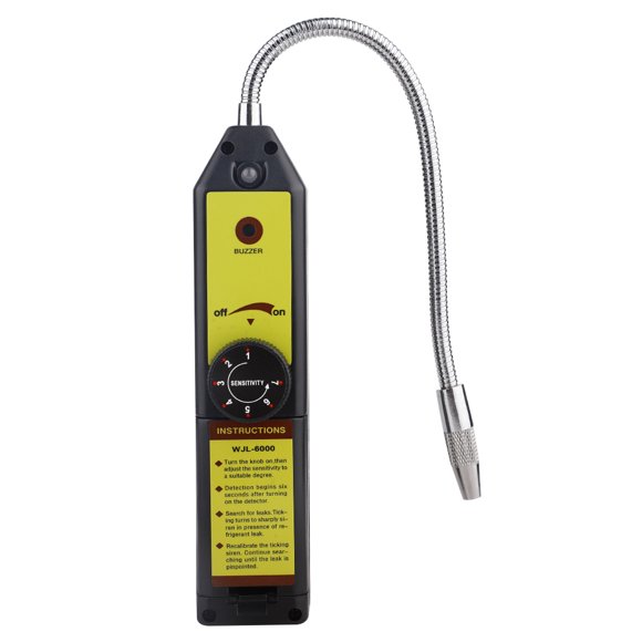 Portable High Sensitivity Halogen Gas AC Freon Refrigerant Leak Detector Vehicle Air Conditioner Leak Tester