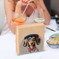 thumbnail image 3 of Yayeee Napkin Holder for Table Kitchen Paper Tissue Organization, Red Dog Artist, 3 of 8