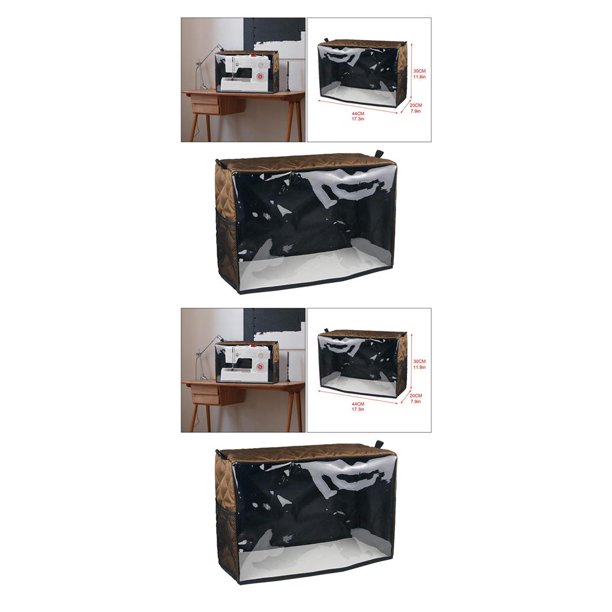 Inteprter Sewing Machine Cover Protective Dustproof Waterproof Portable Type3