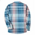 thumbnail image 3 of NAISIBABY Boys Long Sleeve Shirts 7T, Lapel Button Down Plaid Fall Casual Fashion Tops Blue(3-9T), 3 of 3