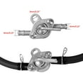 thumbnail image 4 of Gas Fuel Line Hose Clamps Fuel Filters with Inline Shut Off Valve Petcock Set for 50cc 70cc 90cc 110cc 125cc 150cc Taotao Coolster Apollo Baja ATV Four Wheeler Dirt Pit Bike (BLACK), 4 of 17