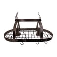 thumbnail image 2 of Elegant Designs 2 Light Kitchen Pot Rack with Downlights, 2 of 3