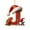 J, variant on JeashCHAT 26 Initial Letter Christmas Ornaments, Red Personalized Christmas Initial Ornaments with Santa Claus, Christmas Tree Decoration Acrylic Hanging Pendant Xmas Gifts