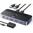 thumbnail image 1 of Conmutador USB UGREEN USB 3.0 de 4 puertos para 2 ordenadores con cables, 1 of 9