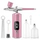 thumbnail image 1 of Digital Air Brush with Compressor Crafts Air Brush Pink, 1 of 5