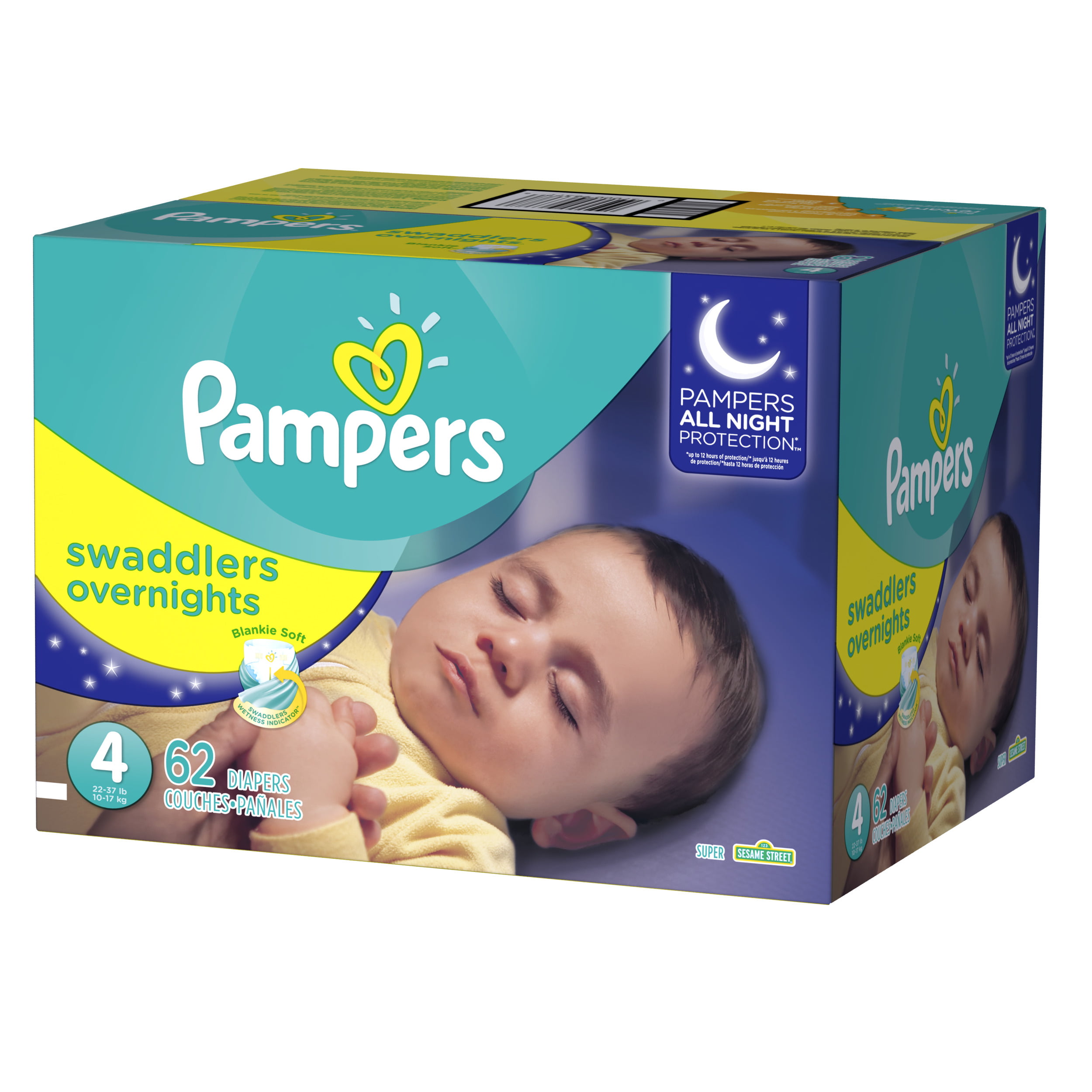 walmart brand overnight diapers