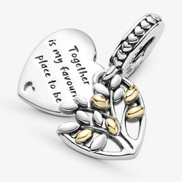 Pandora Star & Crescent Moon Charm