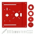 thumbnail image 1 of Router Jig Saw Insert Plate,Woodworking Trimming Machine Flip Woodworking Router Table Flip Plate Woodworking Trimming Machine Flip Board Optimized for Excellence, 1 of 7