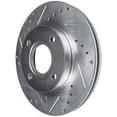 thumbnail image 5 of Detroit Axle - Front Drilled Brake Rotors for 99-02 Infiniti G20 93-01 Nissan Altima 2000-06 Sentra: 11.02 inch Front Rotors, 5 of 6