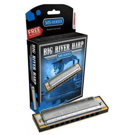 Hohner 590 20 Big River Harp Harmonica (F)