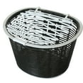 thumbnail image 1 of Maoww PVC Riding Storage Basket For Bikes Easy Assembly Large Capacity Easy To Install B-ike Basket Adult black, 1 of 6