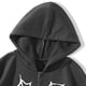 thumbnail image 4 of Chaquetas Para Mujer Abrigos de Invierno Prendas de Abrigo Estampado de Corazón Estilo Gótico Manga Larga Cremallera Sudadera Térmica Con Abrigo Recortado Con Cremallera Odeerbi  ODB145141, 4 of 6