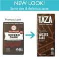 thumbnail image 4 of Taza Chocolate Organic Dark Chocolate Bar Stone Ground Cacao Crunch 2.5 oz Pack of 2, 4 of 5