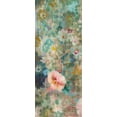 thumbnail image 2 of Nai, Danhui 8x14 White Modern Wood Framed Museum Art Print Titled - Flower Shower II, 2 of 4