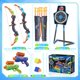 thumbnail image 2 of Set de tiro con arco SpringFlower 2 con arco y flecha con LED para niños de 5 a 10 años, 2 of 9