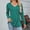 Dark Green, variant on Tshirt Women Solid V Neck Long Sleeve Top Daily Basic Womens Blouses Dark Green XXL