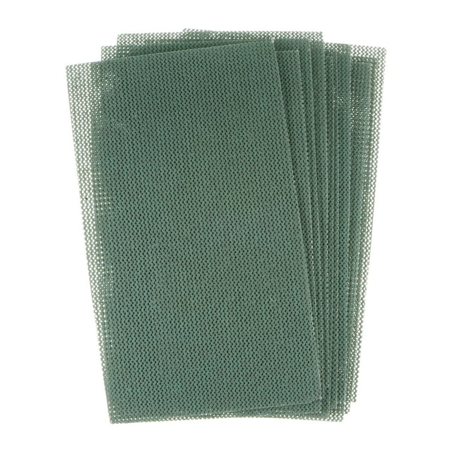 10 Piezas de Hojas de Malla de Lija de Grano 400, 2-3/4" X 5", para Lijar en Húmedo o en Seco, Almohadillas Abrasivas para Pulir y Moler Automóviles, Yeso y Metal.