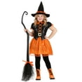 thumbnail image 3 of Kid's Pumpkin Patch Witch Costume, 3 of 4