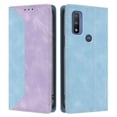 thumbnail image 2 of Phone Case for Motorola Moto G Pure FOXDOCK Premium Leather,Creative Dual-Color Cover with Card Slot,Shockproof, 2 of 7