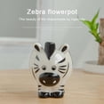 thumbnail image 2 of Animals Ceramic Flower pot Elephant Succulent Planter Cactus Succulent Plants Flower, 2 of 4