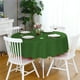 thumbnail image 1 of Mantel Redondo de 203,2 Cm (80 Pulgadas) | Ideal para El Hogar, Bares y Restaurantes | Fibra de Poliéster | 9 Colores | Verde | Lavable | Resistente a Las Manchas | Perfecto para Mesas Redondas | 1 U, 1 of 6