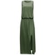 thumbnail image 4 of Elegante vestido de apertura de tenedor sólido de cuello redondo sin mangas casual de verano sexy para mujer OAVQHLG3B Store  lin121212, 4 of 5