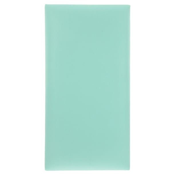 Panel de pared tapizado anticolisión 3D autoadhesivo, adhesivo decorativo para sala de juegos, para habitación infantil, cabecero Queen, color verde claro