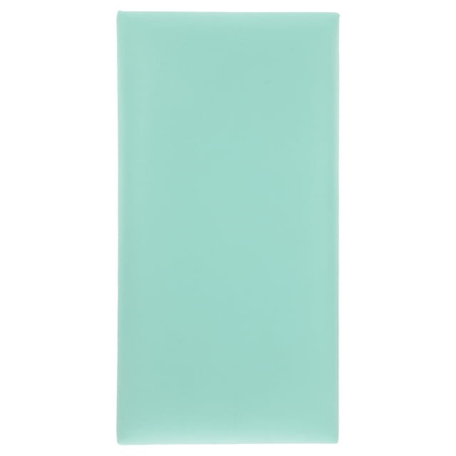 Panel de pared tapizado anticolisión 3D autoadhesivo, adhesivo decorativo para sala de juegos, para habitación infantil, cabecero Queen, color verde claro