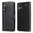 thumbnail image 1 of Estuche de Cuero PU con Cierre para Xiaomi Redmi Note 13 Pro Plus 5G , Funda Protectora con Billetera y Correa, 1 of 6