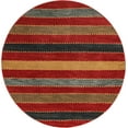 thumbnail image 2 of Rugs.com Kashkuli Gabbeh Collection Rug – 8' Round Multi Medium Rug Perfect For Kitchens, Dining Rooms, 2 of 9