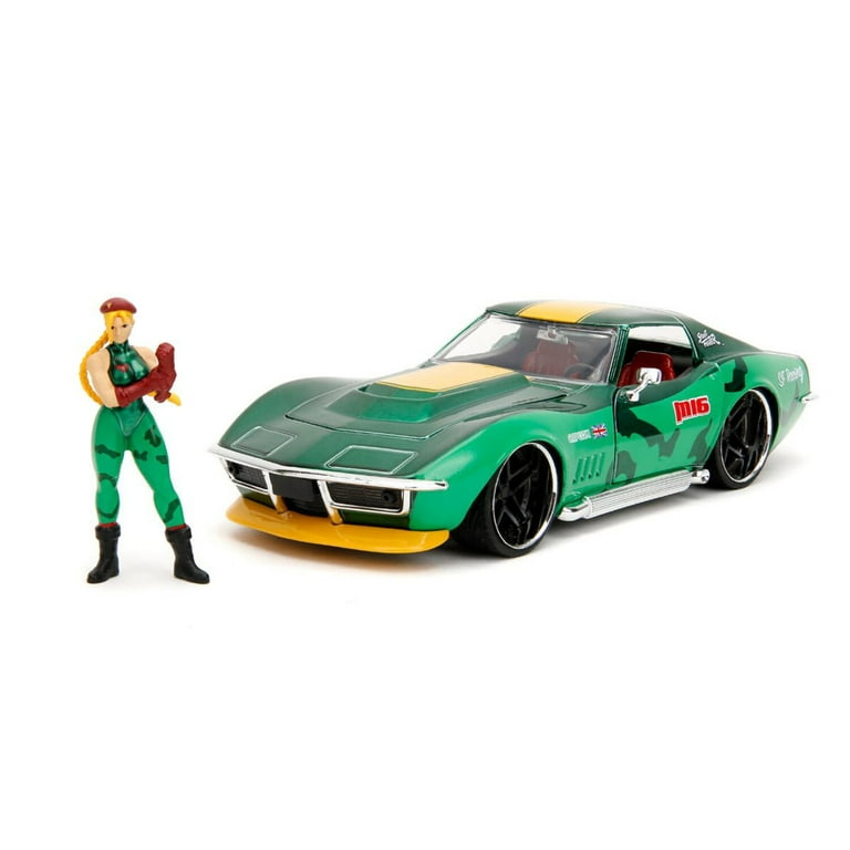 1969 Chevrolet Corvette Stingray ZL1 Green Metallic with Yellow