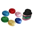 thumbnail image 2 of Sequined Fedora Hat Luminous Adult Jazz Hat 9 Lantern Stage Performance Adult Jazz Hat Led Stage Hat, 2 of 6