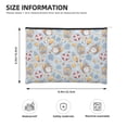 thumbnail image 3 of Cauagu Summer Time With Gnome for Tyvek Makeup Bag,Reusable Travel Cosmetic Bag Women Organizer Toiletry Bag Birthday,Gifts for Women Girlfriend Mom Teacher 6.5’’*8.9’’, 3 of 7