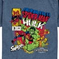 thumbnail image 3 of Spider-Man - Hulk Battle Boys' Short Sleeve Graphic T-Shirt, 3 of 5