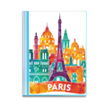 thumbnail image 1 of Castle Paris France Tour Eiffel Protège-Feuilles Classeur Portfolio, 1 of 3