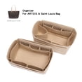 thumbnail image 2 of Organizador de inserción para bolso Saint Louis ARTOIS PM MM, bolso de mano de lujo para mujer, bolso interior de viaje, bolsa moldeadora con forro para cosméticos, 2 of 5