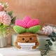 thumbnail image 5 of Peluche suculento y adorable, juguete decorativo de punto, adorable miniatura de vegetación de interior para estantería y escritorio, 5 of 5