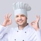 thumbnail image 2 of 2 uds sombrero de Chef elástico ajustable cocina sombreros de cocina kaili Sencillez, 2 of 4