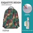thumbnail image 5 of Marijuana Themed Laptop Backpack for Students - Durable College Bookbag with Protective Sleeve, Trendy Daypack for School and University, Perfect Gift for Fans, 5 of 6